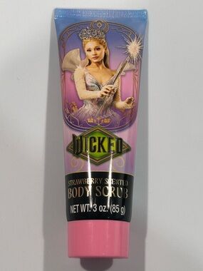 Wicked Strawberry Body Scrub 3 oz Glinda The Good Witch New